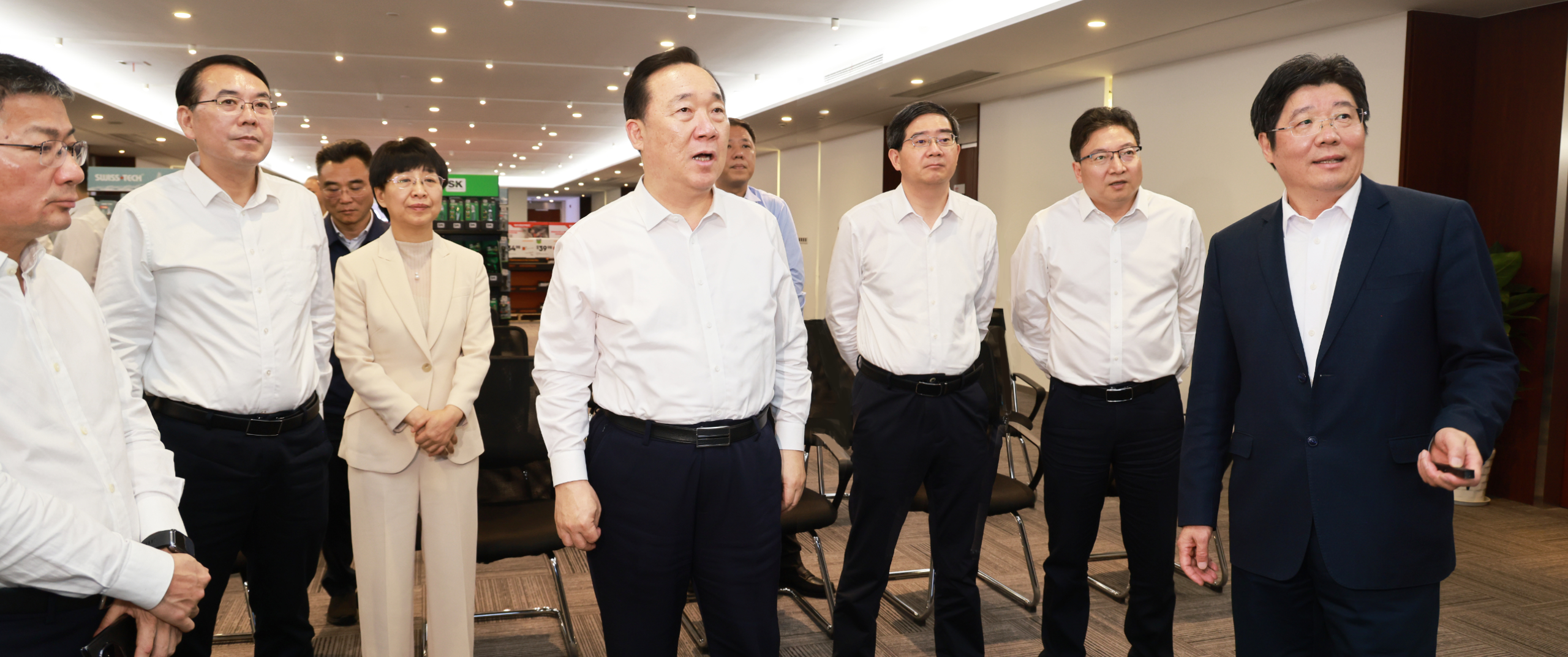 省委書記王浩一行蒞臨巨星科技調研